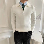 Old Money Versatile Men's Casual Jersey Knitwear - We Are Old Money CE543FCF64F946B4A5CDE21E1ED8E3BA