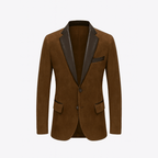 Old Money Deerskin Casual Men's Suit Jacket - We Are Old Money ACC5CE85D144407699E663B002BB401D