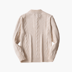 Old Money Scholar's Cable-Knit - We Are Old Money 26D3420F6D5B49BB8F7047D2B047D768