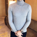 Old Money Sterling Cable-Knit Turtleneck - We Are Old Money 3C5A8E3CC6EE4EB5B4169708422C2402