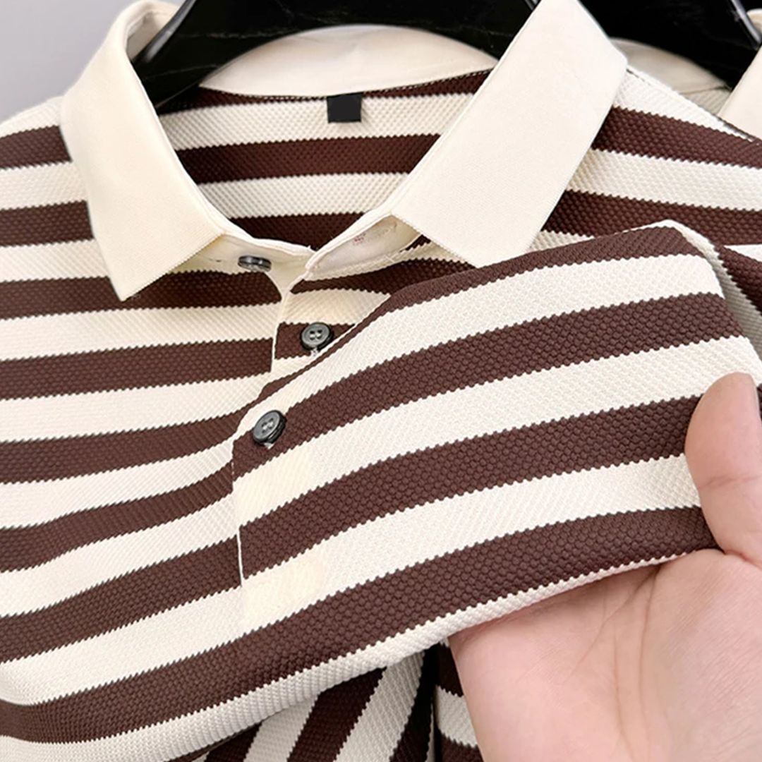 The Yacht Club Stripe Polo