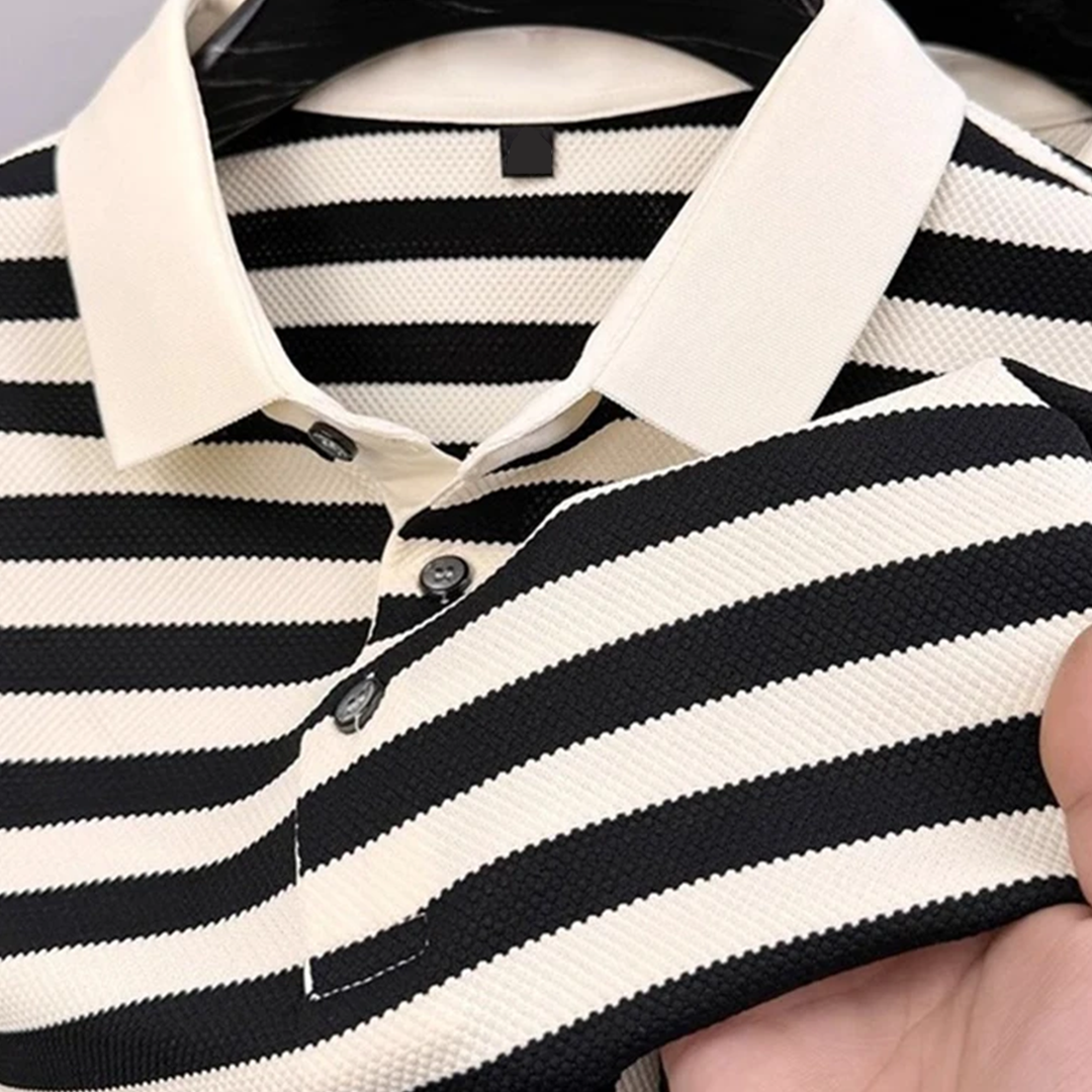 The Yacht Club Stripe Polo