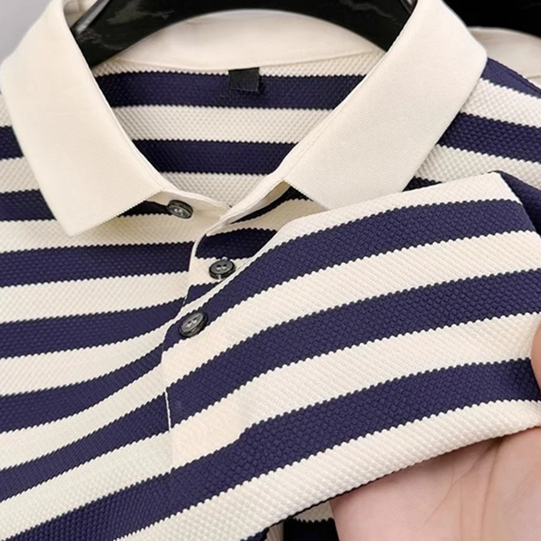 The Yacht Club Stripe Polo