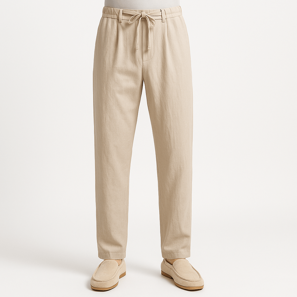 The Ashford Linen Trousers Old Money - We Are Old Money 669A16F19AEF434680A3472C3D023BD1
