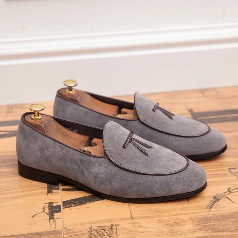 Old Money Men's Suede Leather Shoes - We Are Old Money 62907ADB73424AA7A0691982E5EC323F