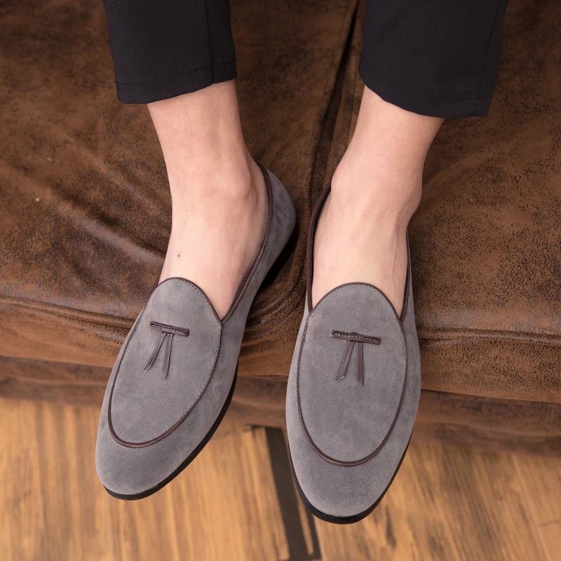 Old Money Men's Suede Leather Shoes - We Are Old Money 62907ADB73424AA7A0691982E5EC323F