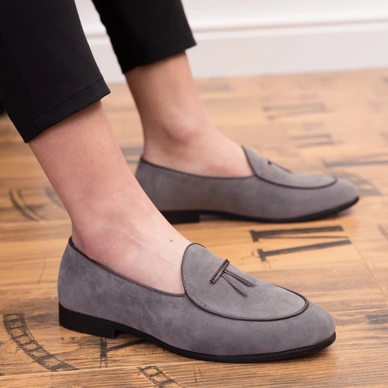 Old Money Men's Suede Leather Shoes - We Are Old Money 62907ADB73424AA7A0691982E5EC323F