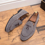 Old Money Men's Suede Leather Shoes - We Are Old Money 62907ADB73424AA7A0691982E5EC323F