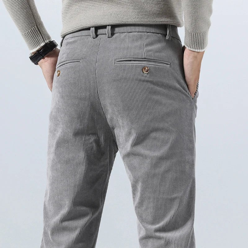 Old Money Men’s Corduroy Trousers - We Are Old Money 1779B9D349ED45A0B2DBA41276F791E1