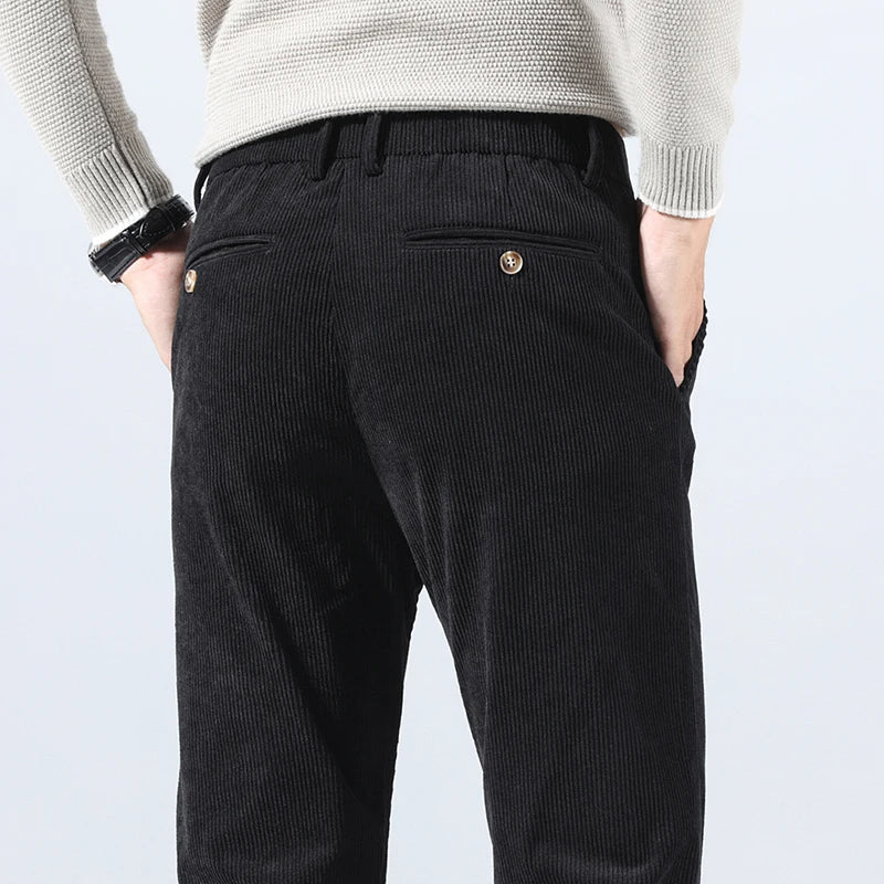 Old Money Men’s Corduroy Trousers - We Are Old Money 1779B9D349ED45A0B2DBA41276F791E1