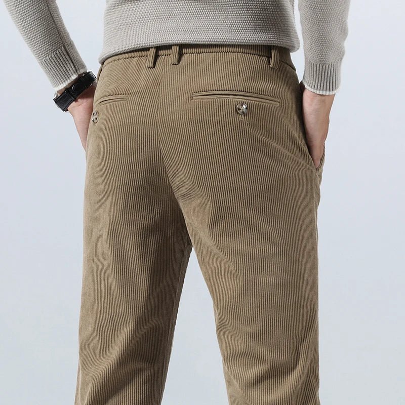Old Money Men’s Corduroy Trousers - We Are Old Money 1779B9D349ED45A0B2DBA41276F791E1