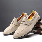 Old Money Harrington Suede Loafers - We Are Old Money 537BFA3F05924D68B24F07034FBD8934