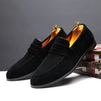 Old Money Harrington Suede Loafers - We Are Old Money 537BFA3F05924D68B24F07034FBD8934