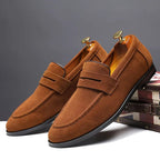 Old Money Harrington Suede Loafers - We Are Old Money 537BFA3F05924D68B24F07034FBD8934