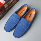 Old Money Handmade Suede Loafers Shoes - We Are Old Money 5D4B135534A44553A3E0FDE1AE5674A4