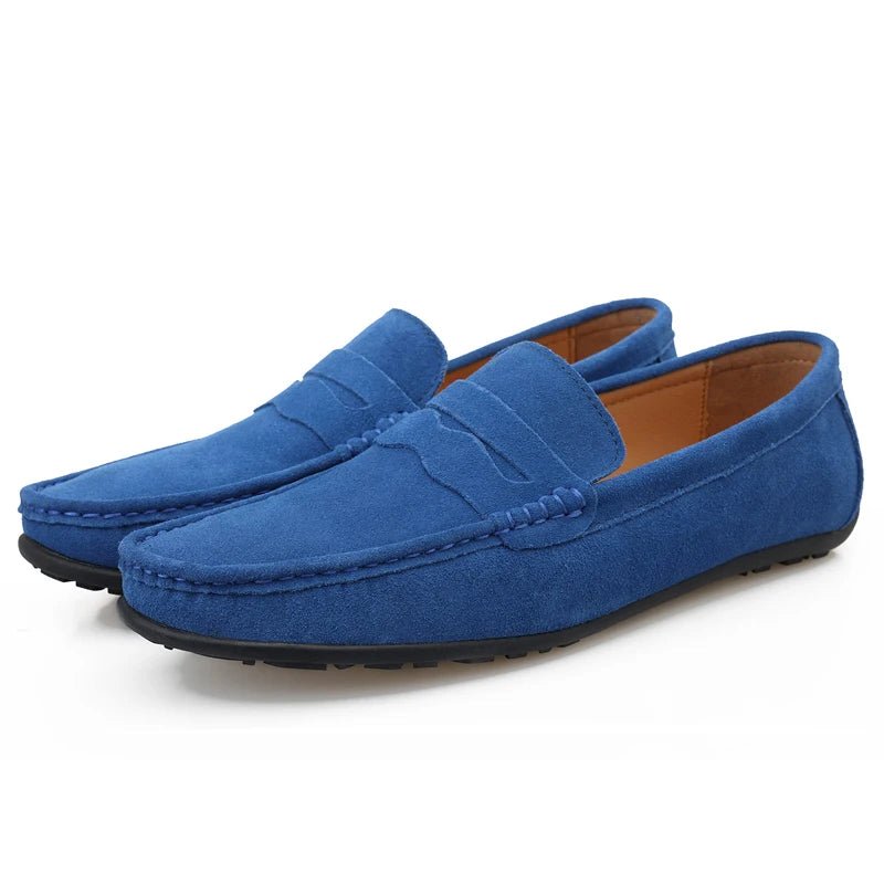 Old Money Handmade Suede Loafers Shoes - We Are Old Money 5D4B135534A44553A3E0FDE1AE5674A4