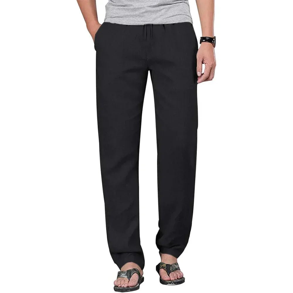 Old Money Cotton Linen Trousers - We Are Old Money E6DF23A088AD4E2BB8B6028AA83E9B0A