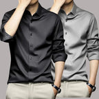 Old Money Men’s Shirts Long Sleeve - Anti-Wrinkle - We Are Old Money 1097E362EEFF4E549452AF85FD5365B2