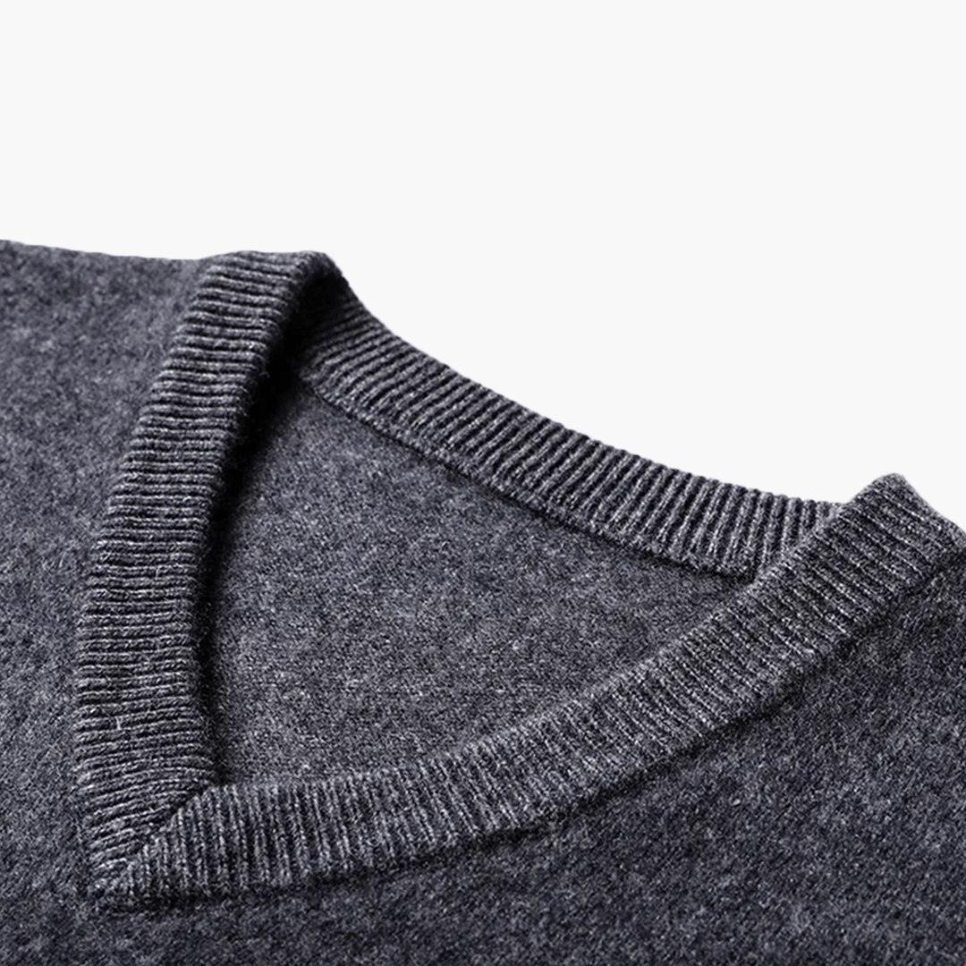 Old Money Pullover Cashmere Sweater - We Are Old Money E135876EDF204170B33A090578841B40
