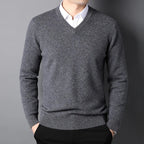 Old Money Pullover Cashmere Sweater - We Are Old Money E135876EDF204170B33A090578841B40