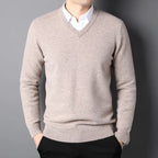 Old Money Pullover Cashmere Sweater - We Are Old Money E135876EDF204170B33A090578841B40