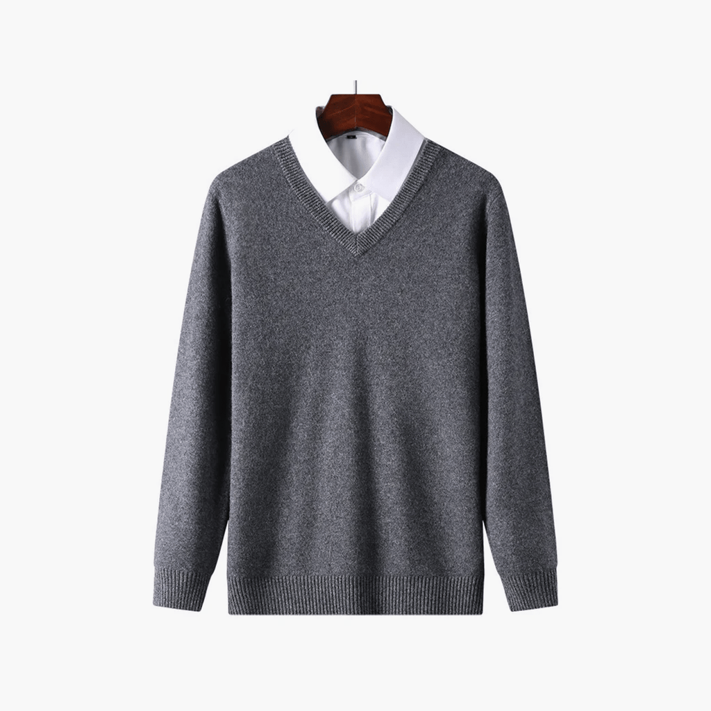 Old Money Pullover Cashmere Sweater - We Are Old Money E135876EDF204170B33A090578841B40