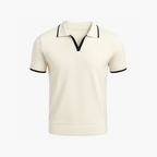 Old Money Turn-down Collar Polo Shirt - We Are Old Money BB399AB55D5B4E3C894C289B1D7D8C2F
