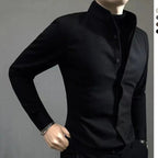Old Money Collar Warm Long Sleeve - We Are Old Money 3A2F488290064B309BE2885BBB315C73